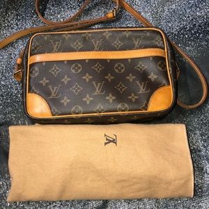 Louis Vuitton trocadero 27 pm vintage brown